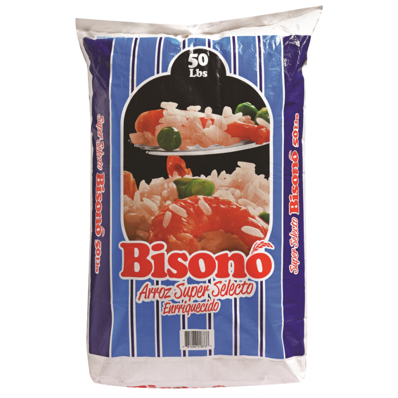 Arroz Bisono Selecto Enriquecido50 LB