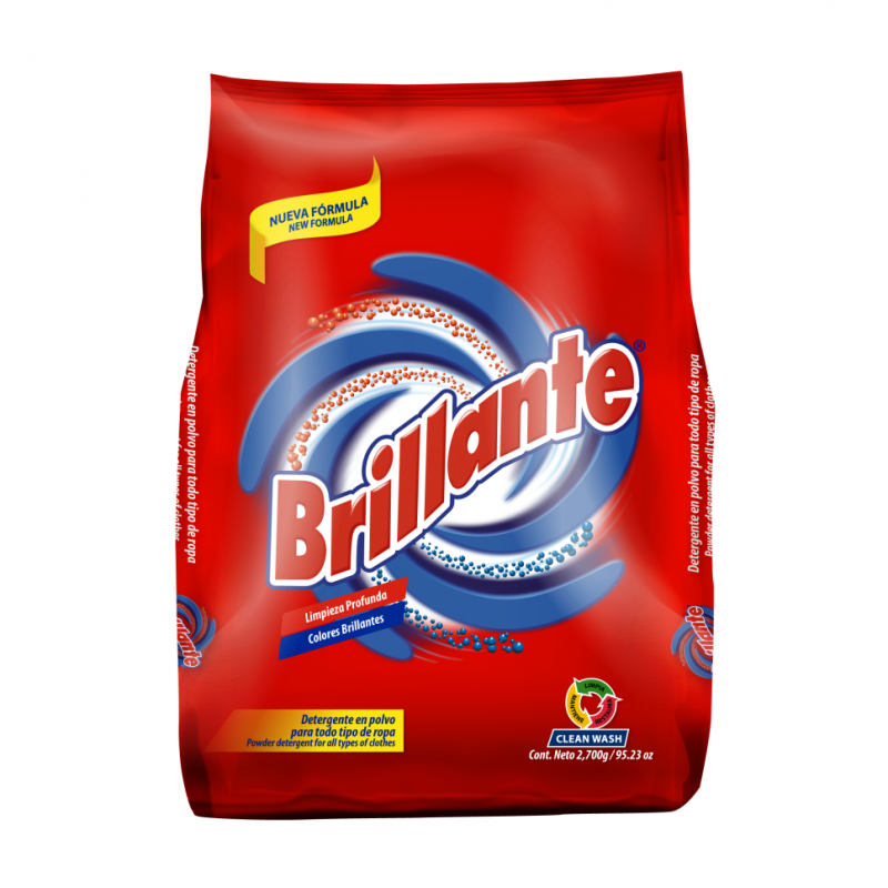 Detergente En Polvo Regular Brillante2000 GR