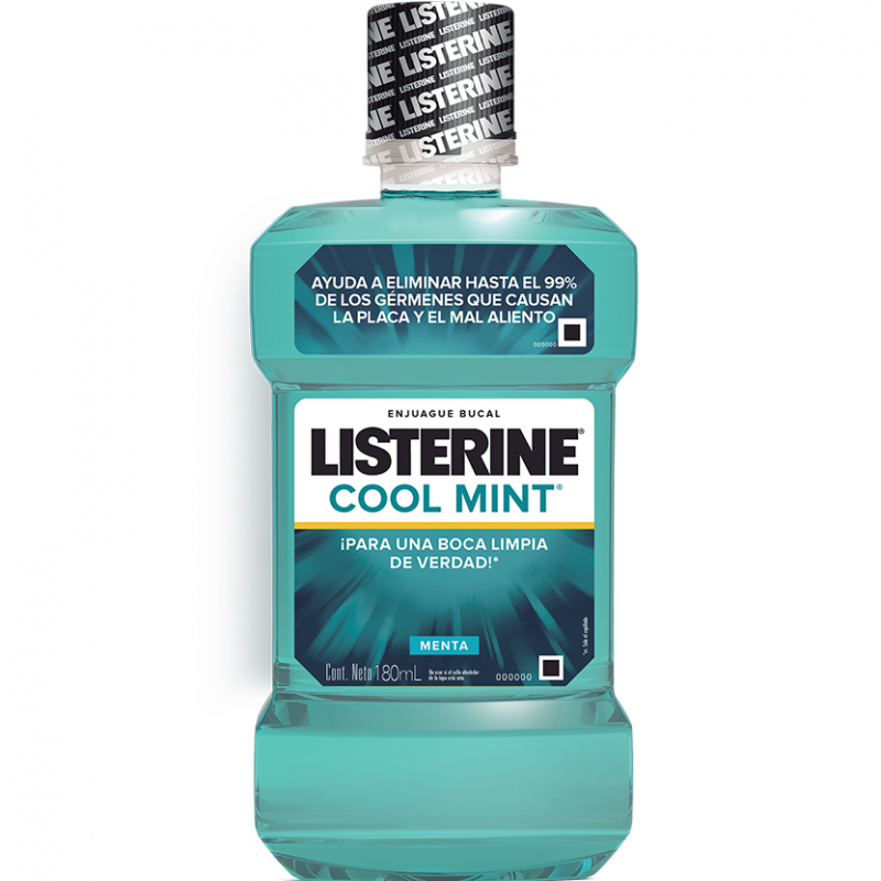 Enjuague Bucal Listerine Cool Mint180 ML