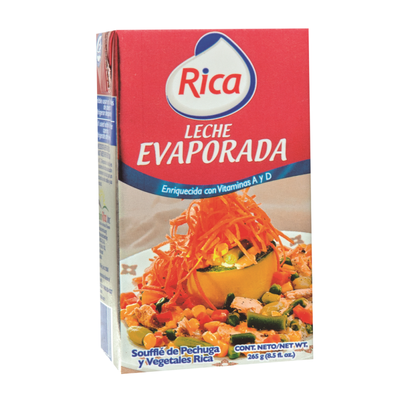 Leche Evaporada Rica250 ML