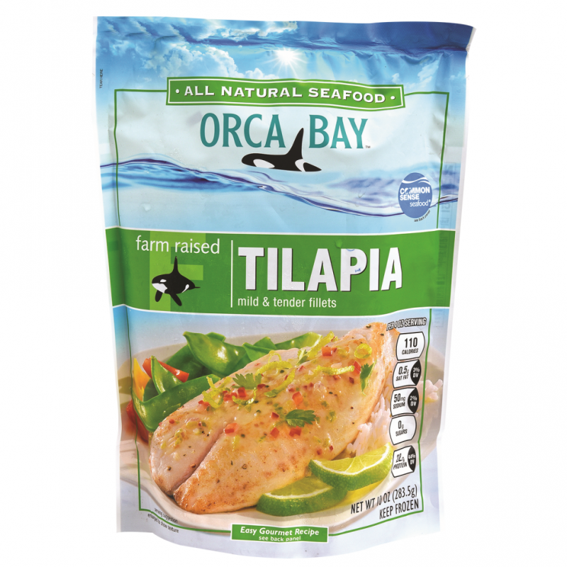 Tilapia Fillets Orca Bay10 OZ