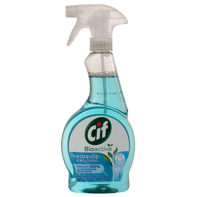 Limpiador De Vidrios Y Multiusos Cif500 ML