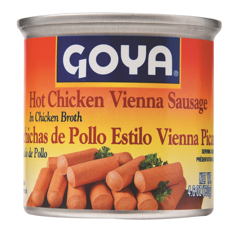 Salchichas De Pollo Vienna Goya Picante5 OZ