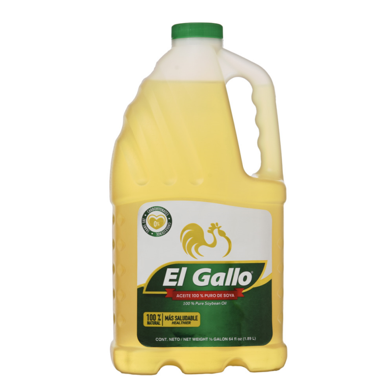 Aceite El Gallo Soya64 OZ