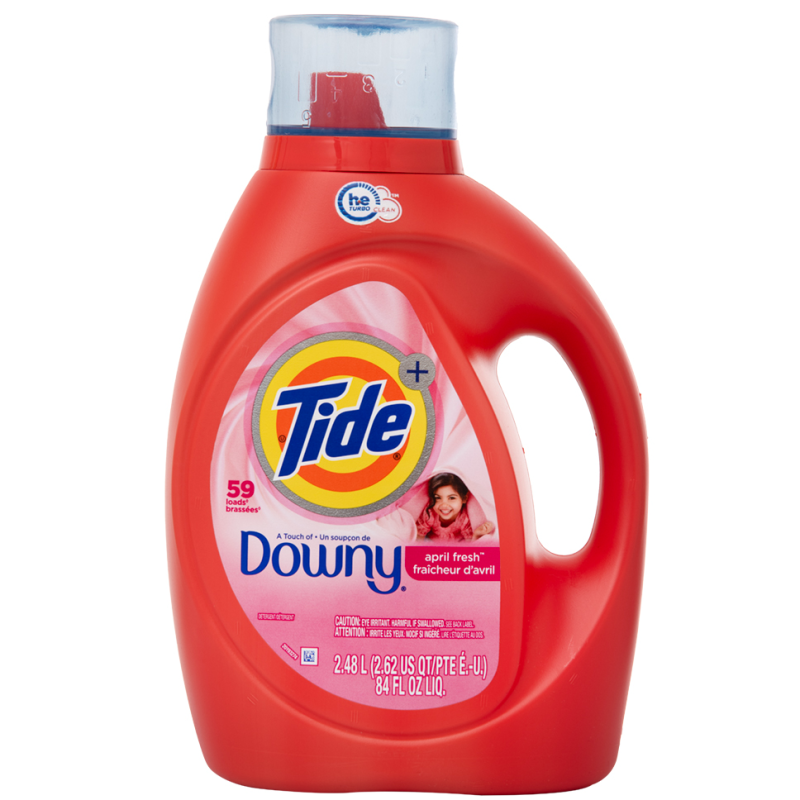 Detergente Líquido Con Downy Tide2.48 LT