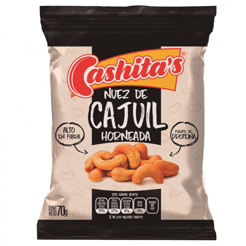 Nuez Cashitas Cajuil Horn70 GR