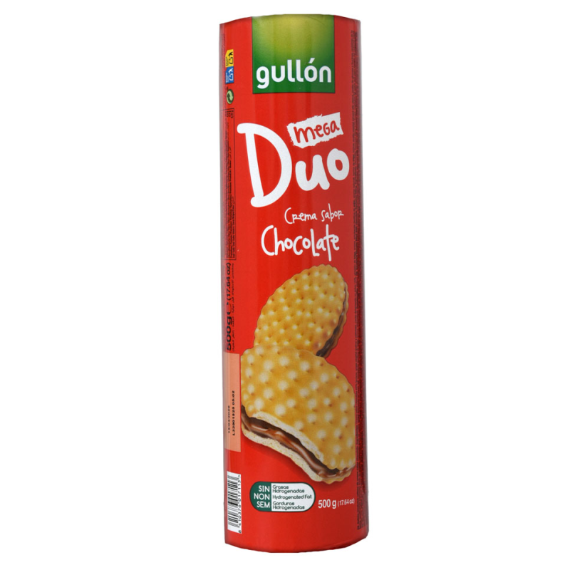 Galleta Gullon Mega Duo Sandwich500 GR