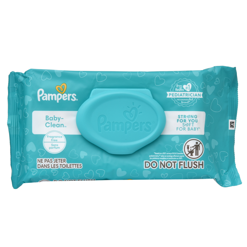 Toallitas Húmedas Pampers Baby Comp C Unsc Tvl72 UND