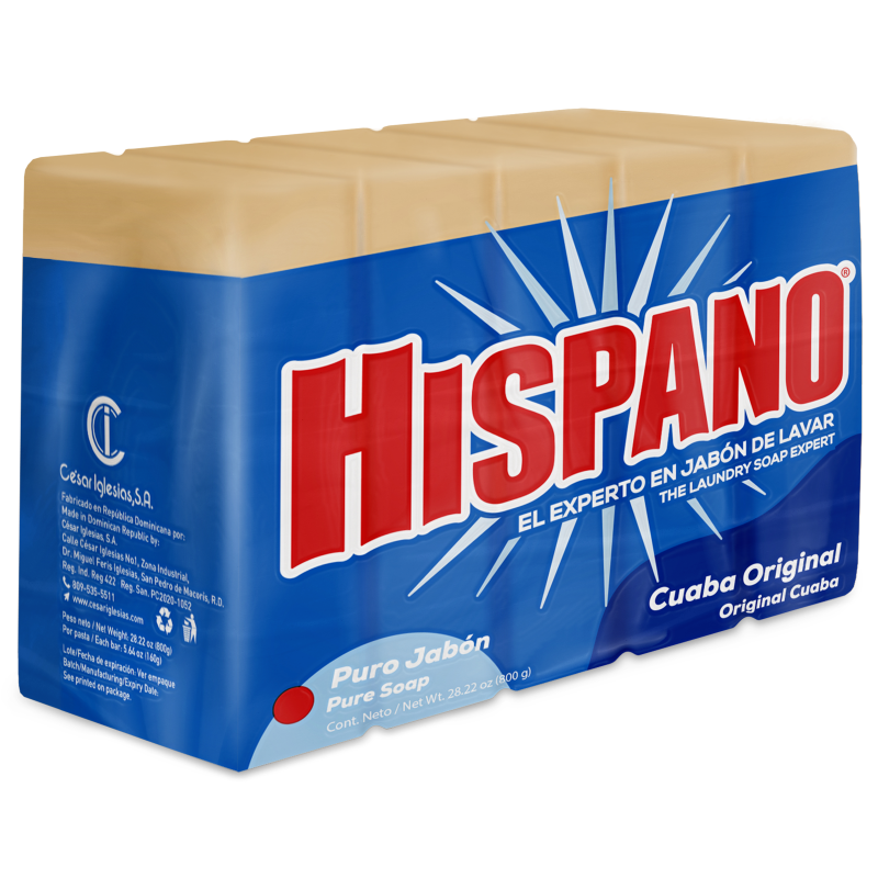 Jabon Para Lavar Hispano Familiar5 UND