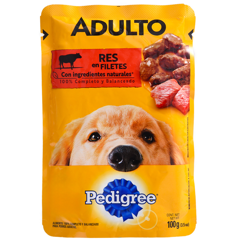 Comida Pedigree Para Perros Vital Protection Beef Wet100 GR