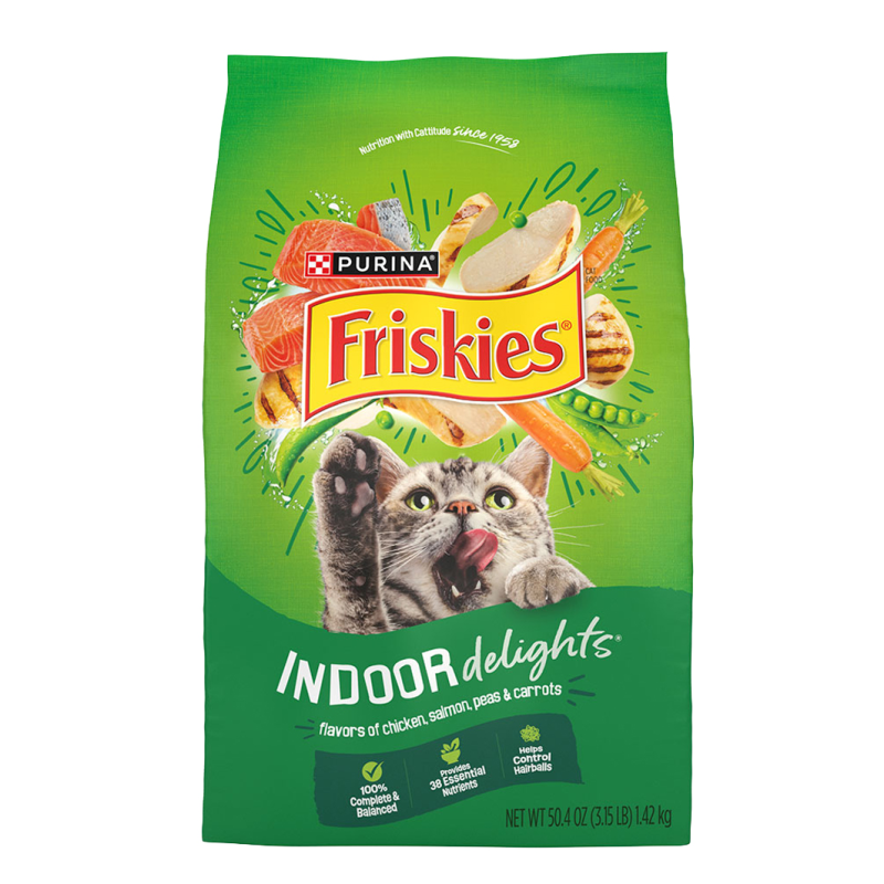 Alimento Seco Para Gato Friskies Indoor Delights3.15 LB