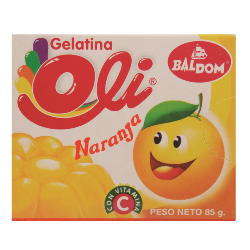 Gelatina Oli Naranja3 OZ