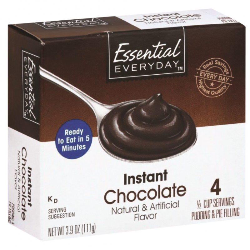 Pudín Essencial Instantaneo Chocolate3.9 OZ