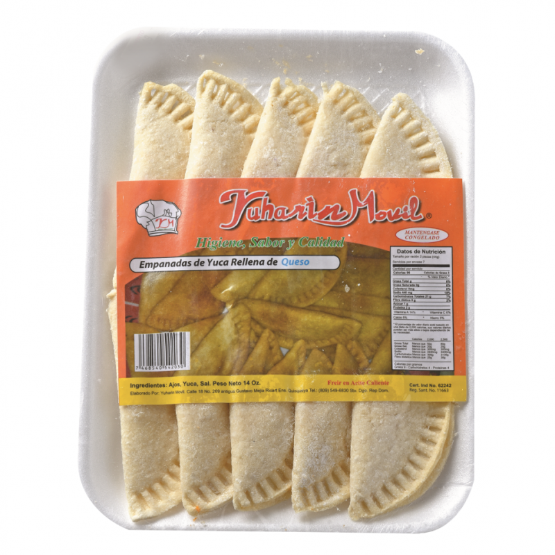 Empanadas Yuharin De Yuca Rellena De Queso14 OZ