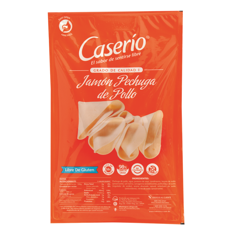 Jamon Caserio Pechuga De Pollo Reb1 LB