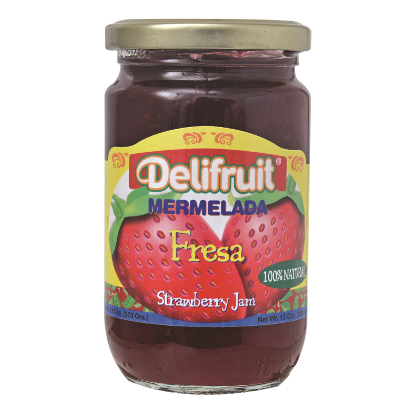 Mermelada Delifruit Fresa13 OZ