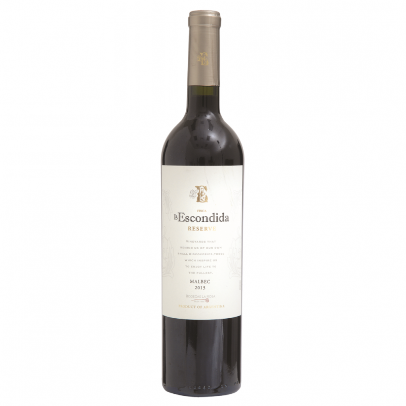 Vino Tinto Finca La Escondida Reserva Malbec0.75 LT