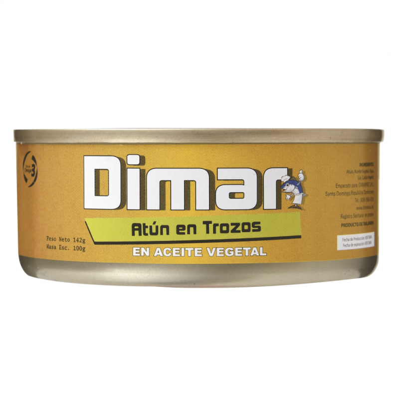 Atún Dimar Trozos Aceite142 GR