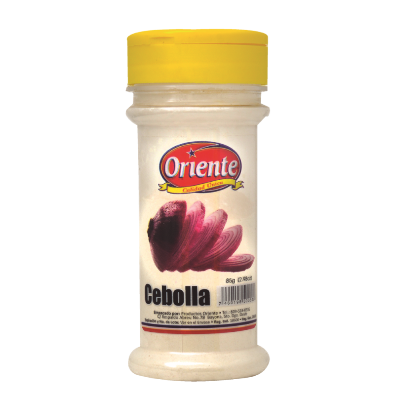 Cebolla Molida Oriente Frasco85 GR