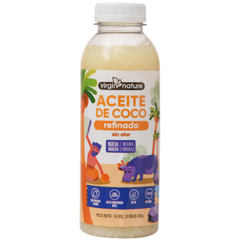 Aceite Coco Refina Virgin Nature14.3 OZ