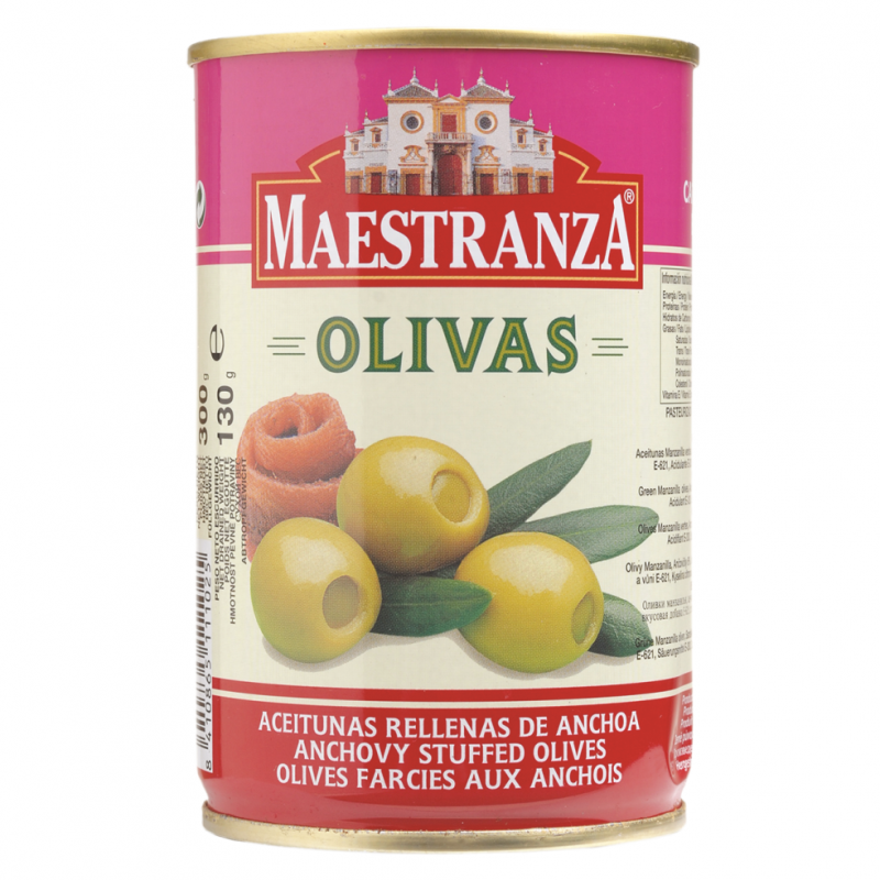 Aceituna Maestranza Anchoa300 GR