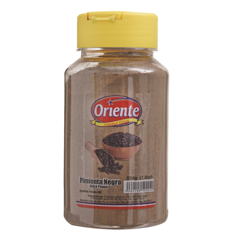 Pimienta Negra Molida Oriente224 GR