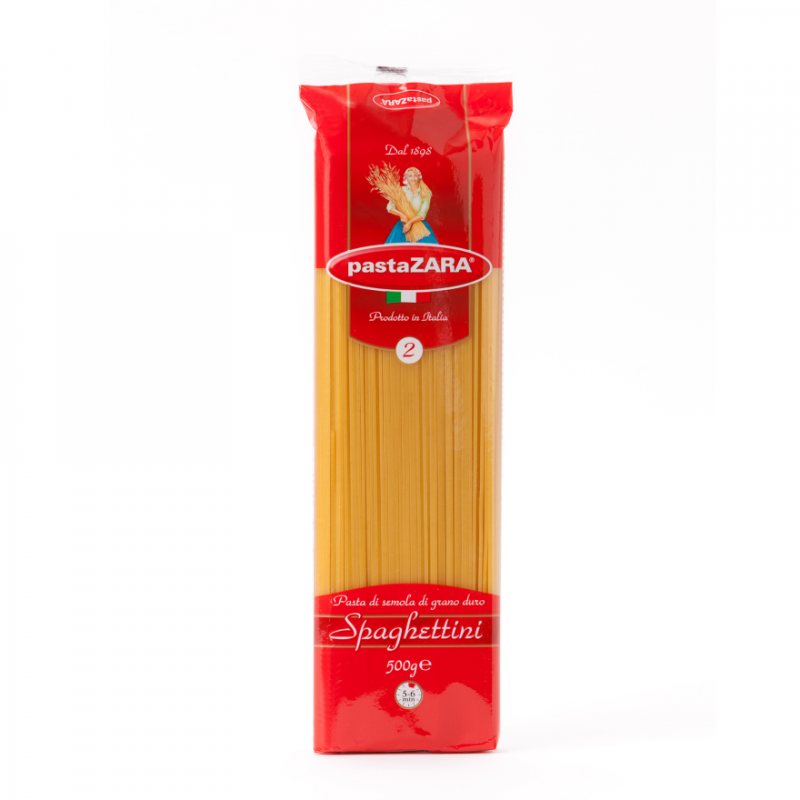 Spaghettini Zara Pasta No2500 GR