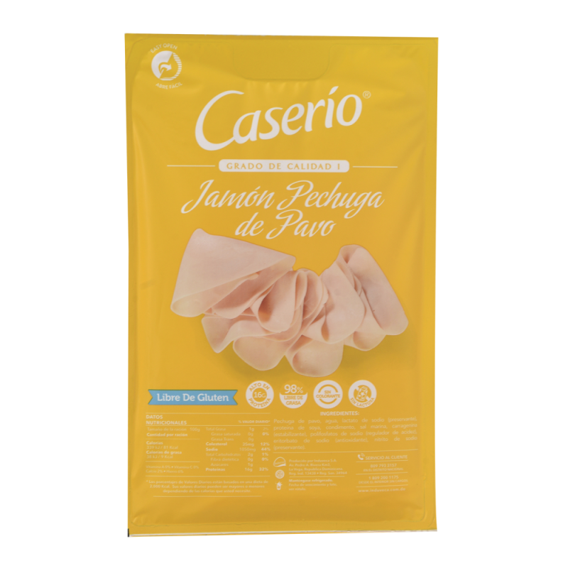 Jamón Caserio Pechuga De Pavo Reb1 LB