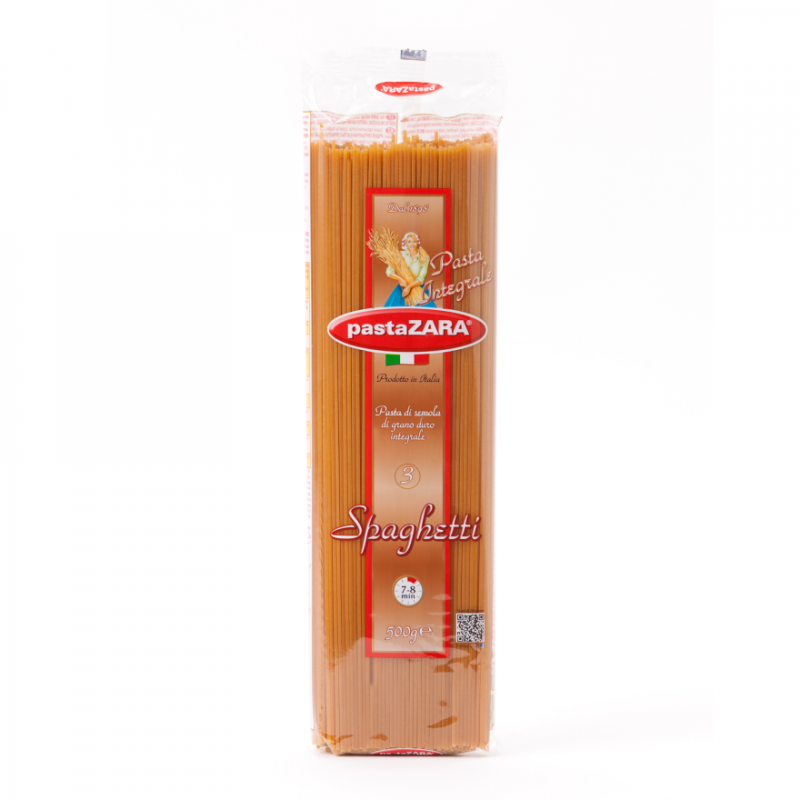 Spaghetti Zara Pasta Integral No3500 GR