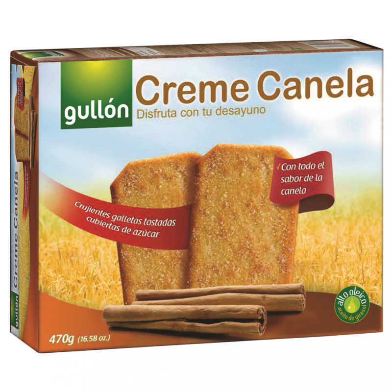 Galleta Gullon Creme Canela470 GR