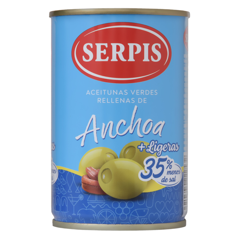 Aceituna Anchoa Ligera El Serpis300 GR