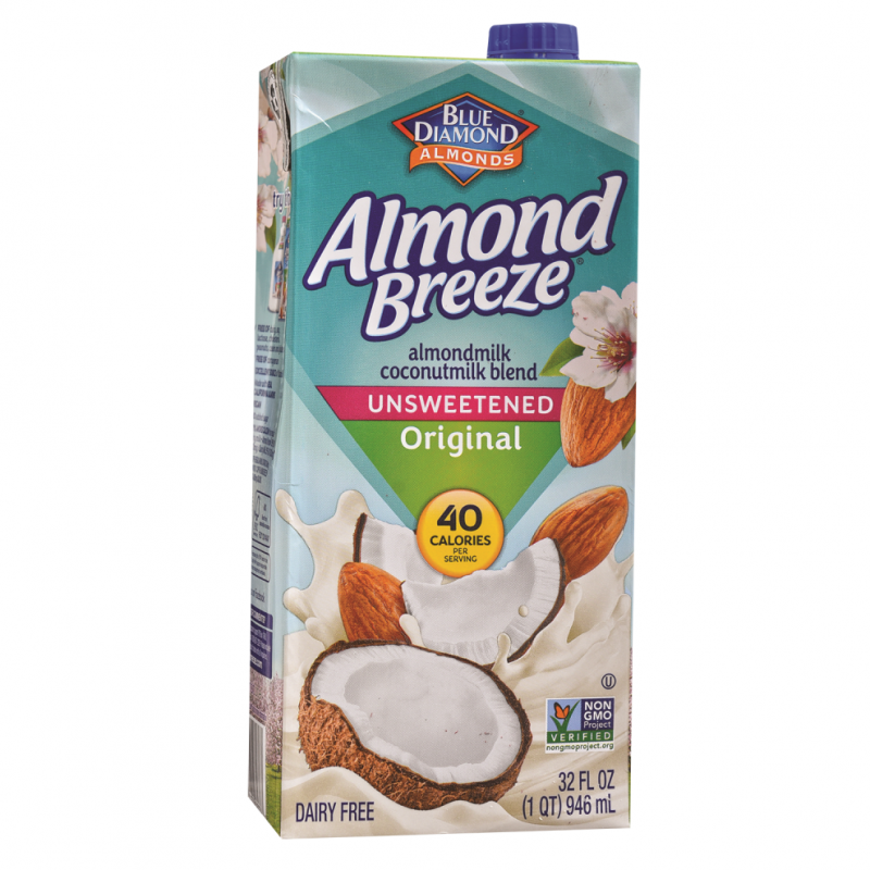 Leche Blue Diamond Coco Original Sin Azucar32 OZ