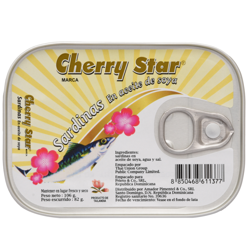 Sardinas Aceite Cherry Star106 GR