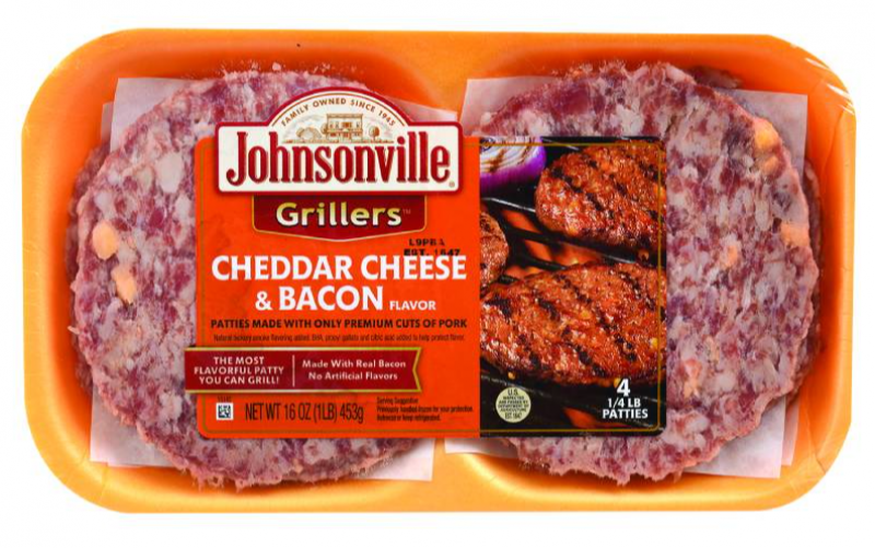 Hamburguesa Johnsonville Cheese & Bacon16 OZ