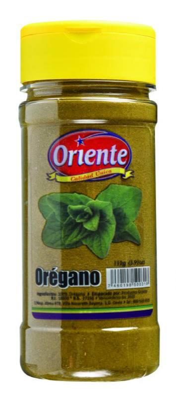 Oregano Molido Oriente Frasco112 GR