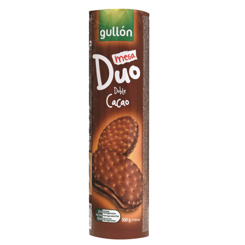 Galleta Gullon Mega Duo Doble Tent500 GR