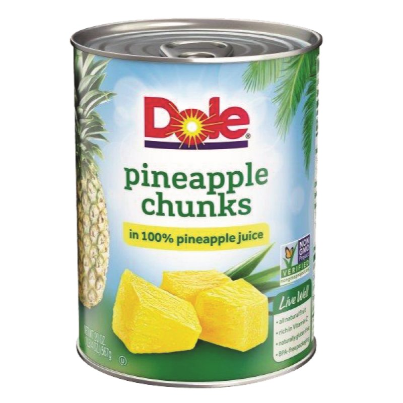 Trozos Piña Dole Juice20 OZ