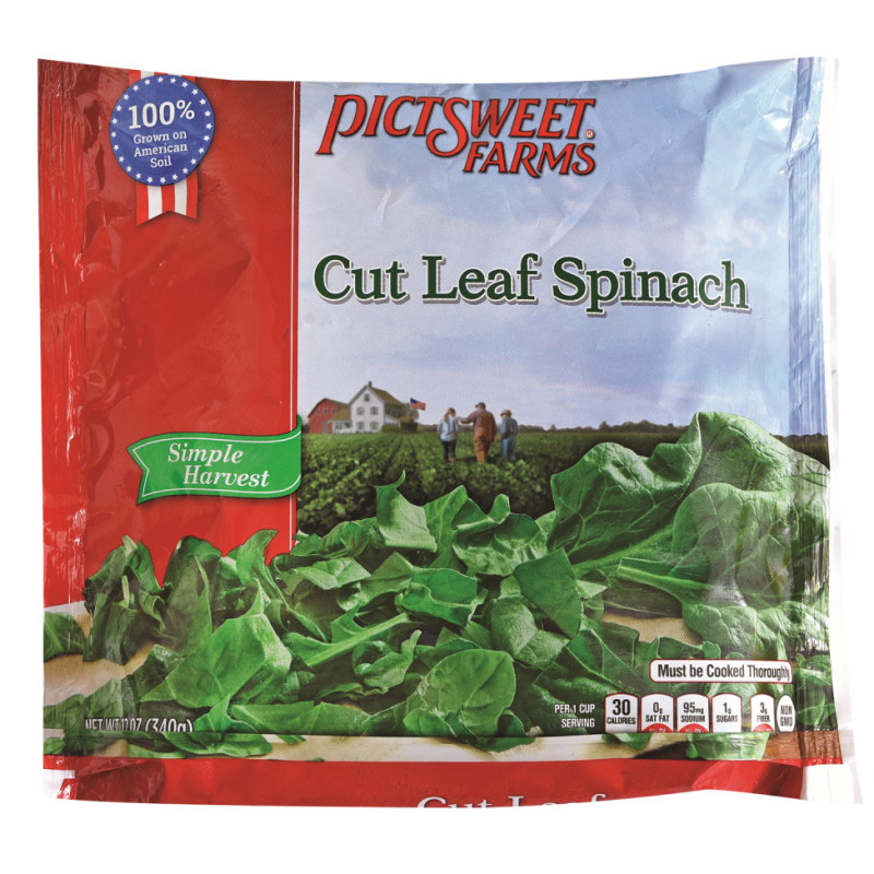 Spinach Pictsweet Cut Leaf12 OZ