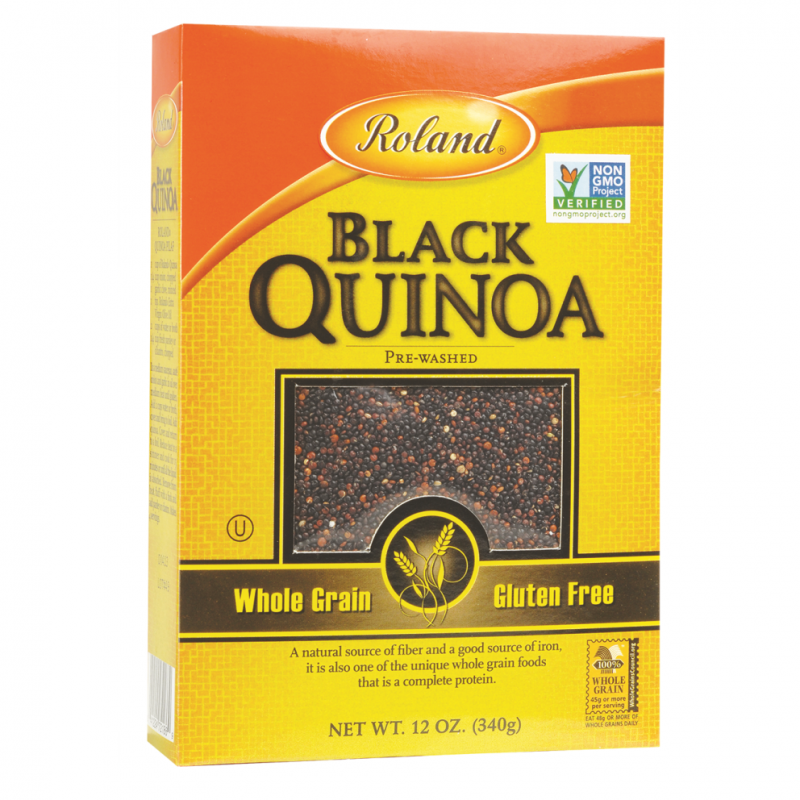 Quinoa Roland Black Andean Prew12 OZ