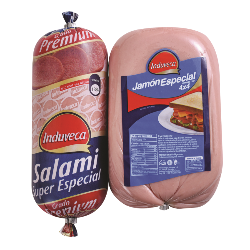 Combo Induveca Salm Se 1lb+jamon Pic1 LB