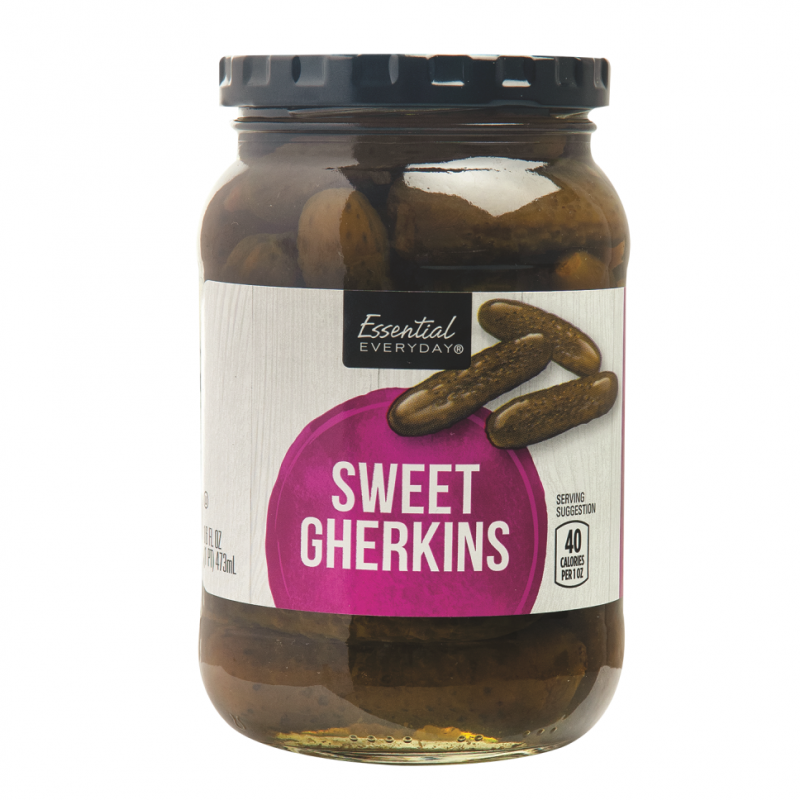 Pepinillos Essential Pickle Sweet Gherkins16 OZ