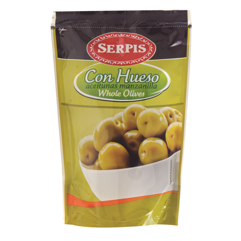 Aceituna El Serpis Verde C/h Bol175 GR