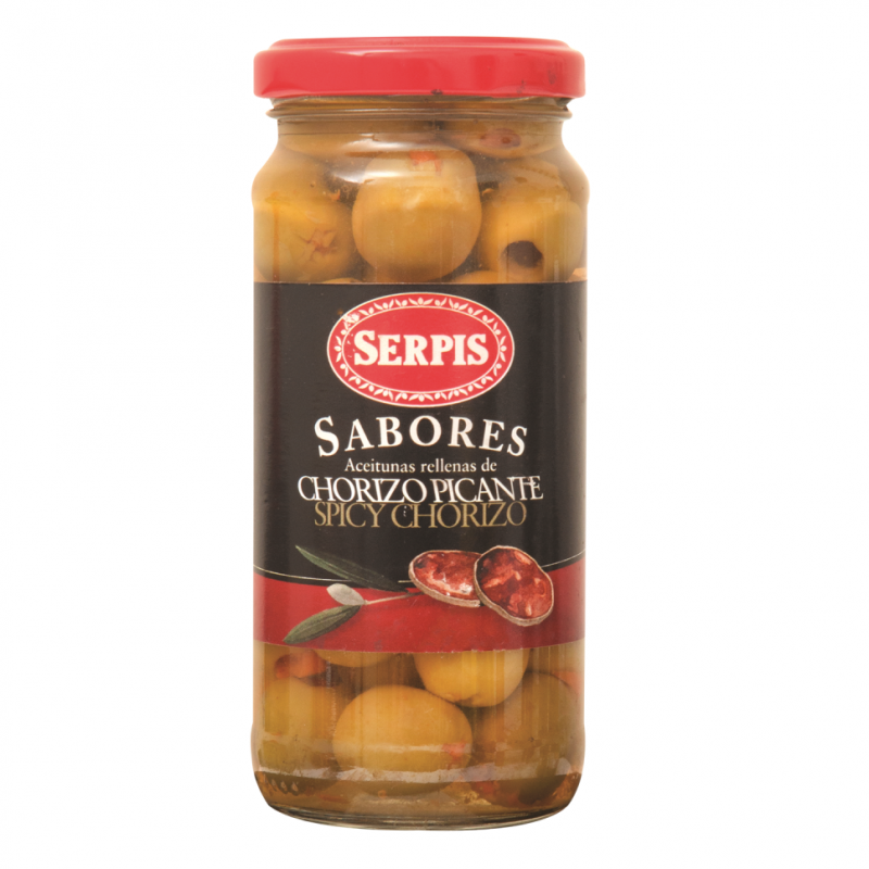 Aceituna El Serpis Sab Chorizo Pi235 GR