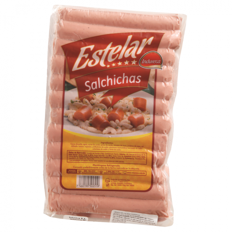 Salchicha Induveca Estelar36 UND