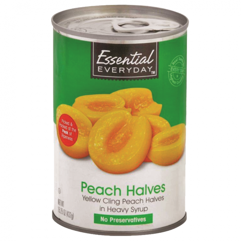 Melocotón Mitades Essential Halves Hea Syrup15.2 OZ