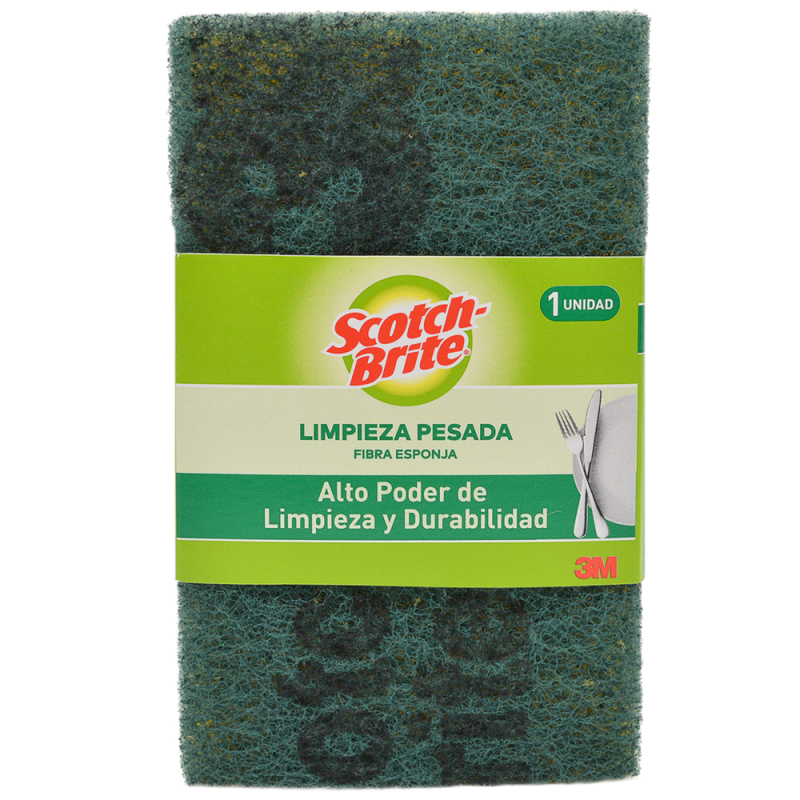Esponja Scotch-brite® Limpieza Pesada Gigante1 UND