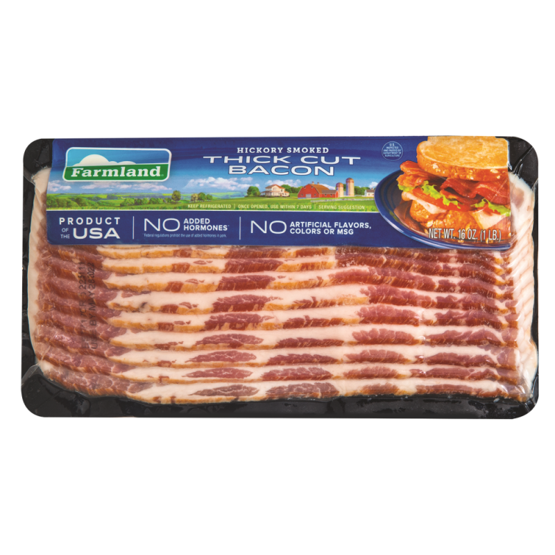 Tocineta Farmland Thick Cut1 LB