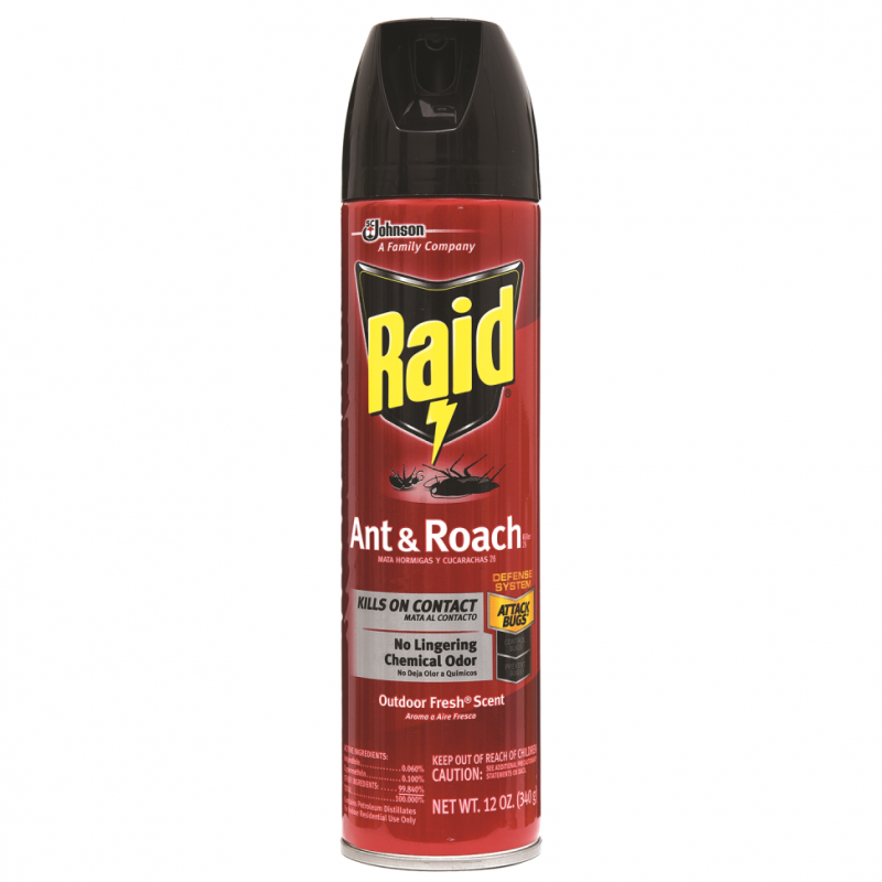 Insecticida Raid Ant&roach Outdoor12 OZ