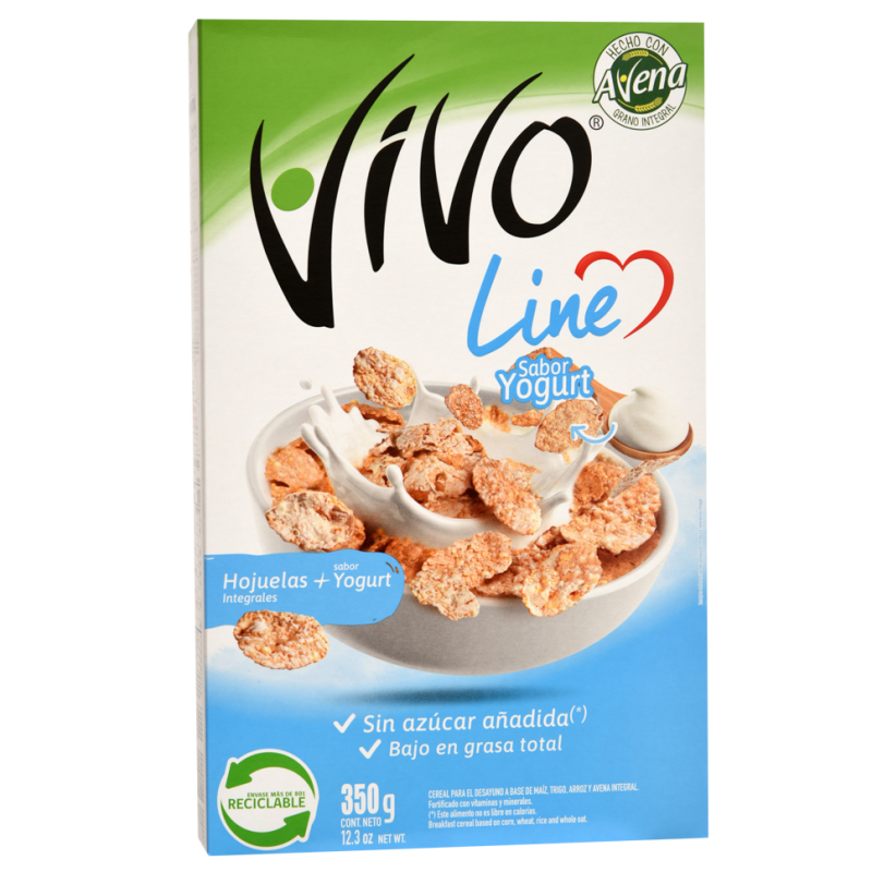 Cereal Vivo Line Sabor Yogurt350 GR