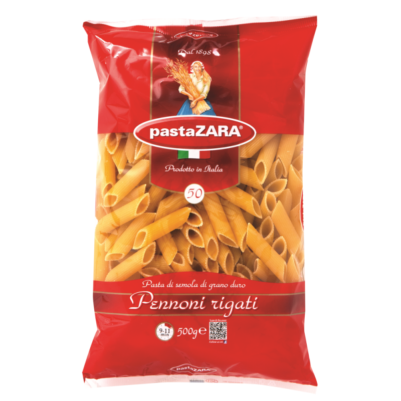 Pennoni Zara Pasta Rigati No 50500 GR